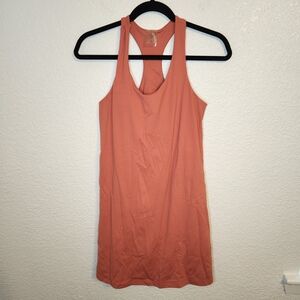 Calia Women's Energize Halter Neck Inner Short Exercise Dress Rose coral Small